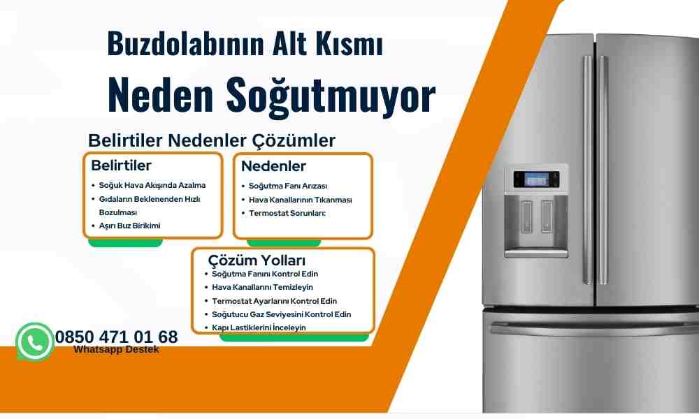 LG Buzdolabı Alt Kısmı Soğutmuyor